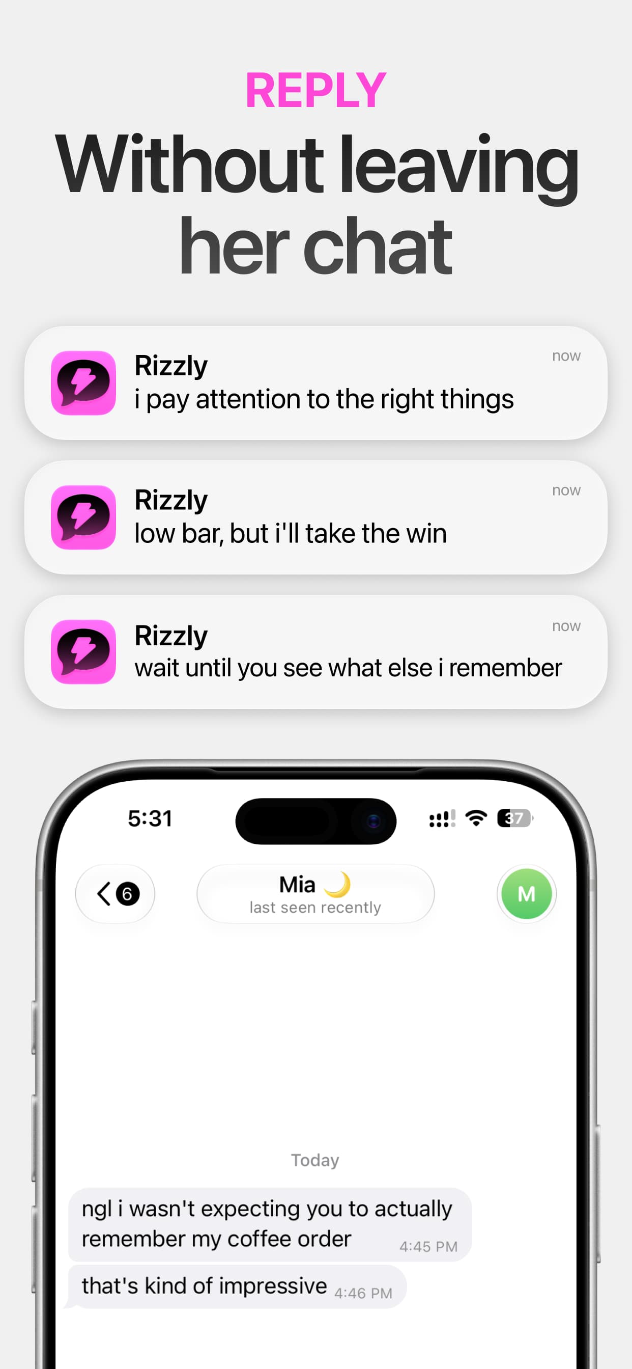 Rizzly screenshot 4
